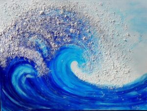 Wipeout! 34" x 44"-SOLD