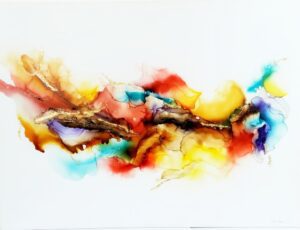 Can't We All Just Get Along? 36" x 48"-SOLD