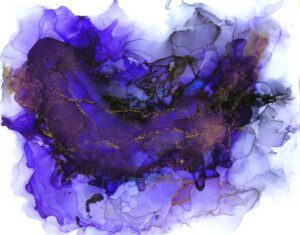 Purple Eggplant 8" x 10"- SOLD