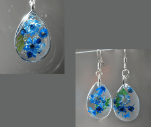 Blue Flower Set