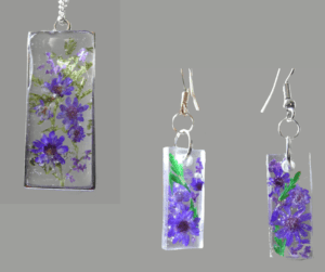Purple Flower Set