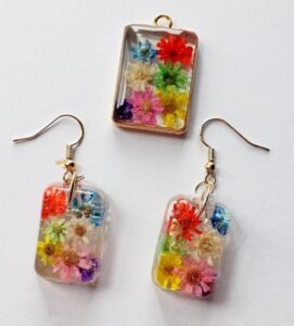 Blossom Beauty Pendant and Earrings Set