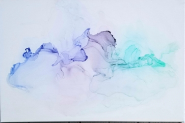 The Softer Side of Debbie 24"x36 alcohol ink on canvas The Softer Side of Debbie 24"x36 alcohol ink on canvas