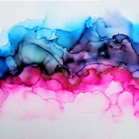 Diversity 24"x 36" Alcohol Ink on Canvas Diversity 24"x 36" Alcohol Ink on Canvas